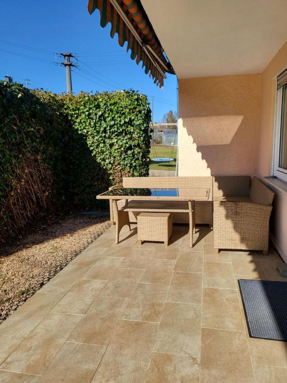 Ferienwohnung Naehe Legoland Mit Grossem Garten Und Terrasse Sontheim an der Brenz 外观 照片