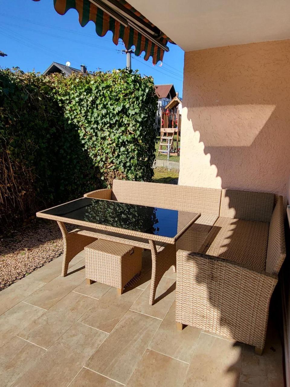 Ferienwohnung Naehe Legoland Mit Grossem Garten Und Terrasse Sontheim an der Brenz 外观 照片