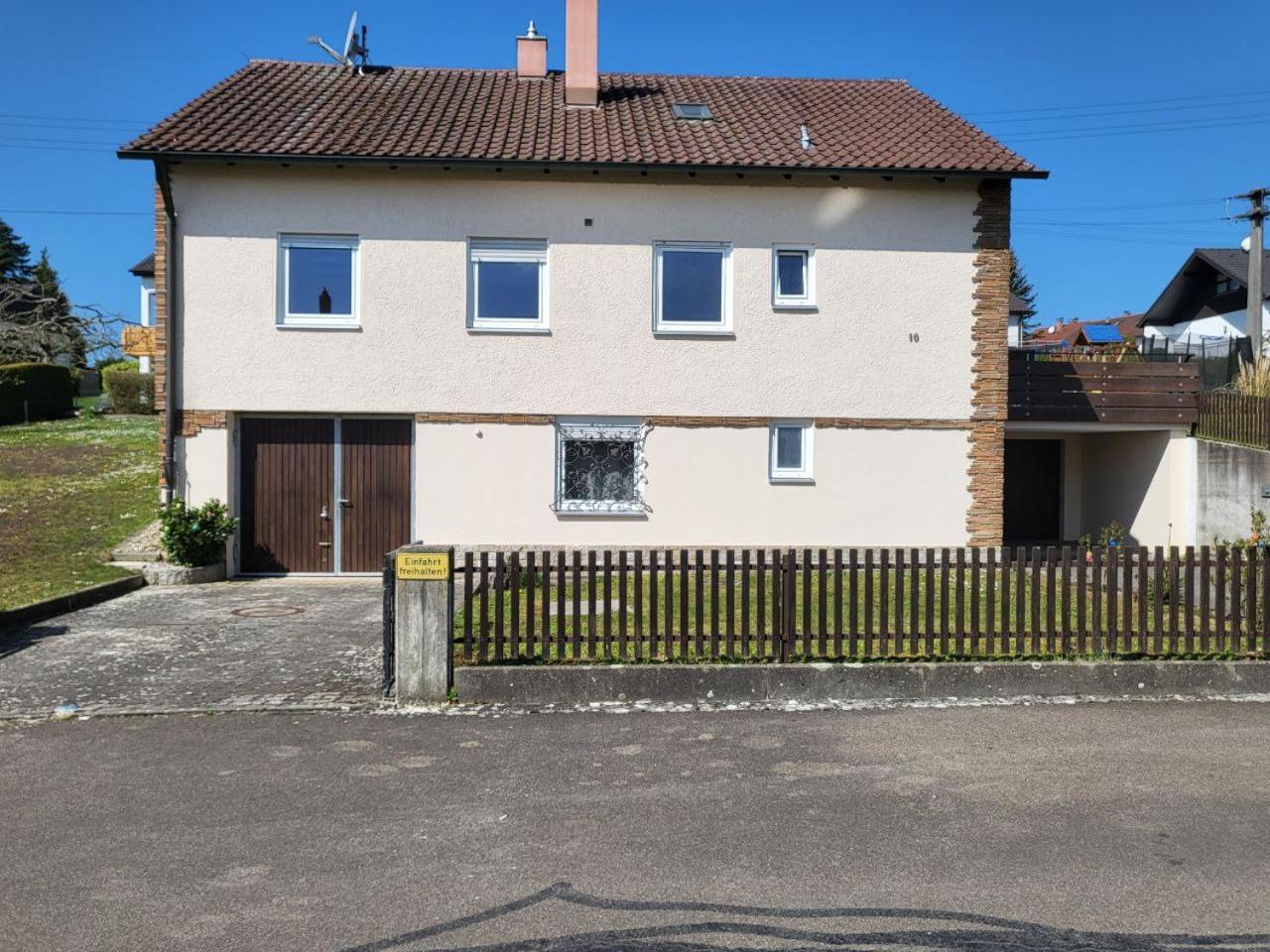 Ferienwohnung Naehe Legoland Mit Grossem Garten Und Terrasse Sontheim an der Brenz 外观 照片