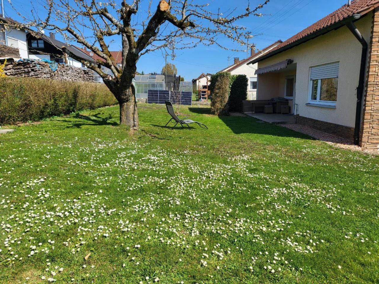 Ferienwohnung Naehe Legoland Mit Grossem Garten Und Terrasse Sontheim an der Brenz 外观 照片