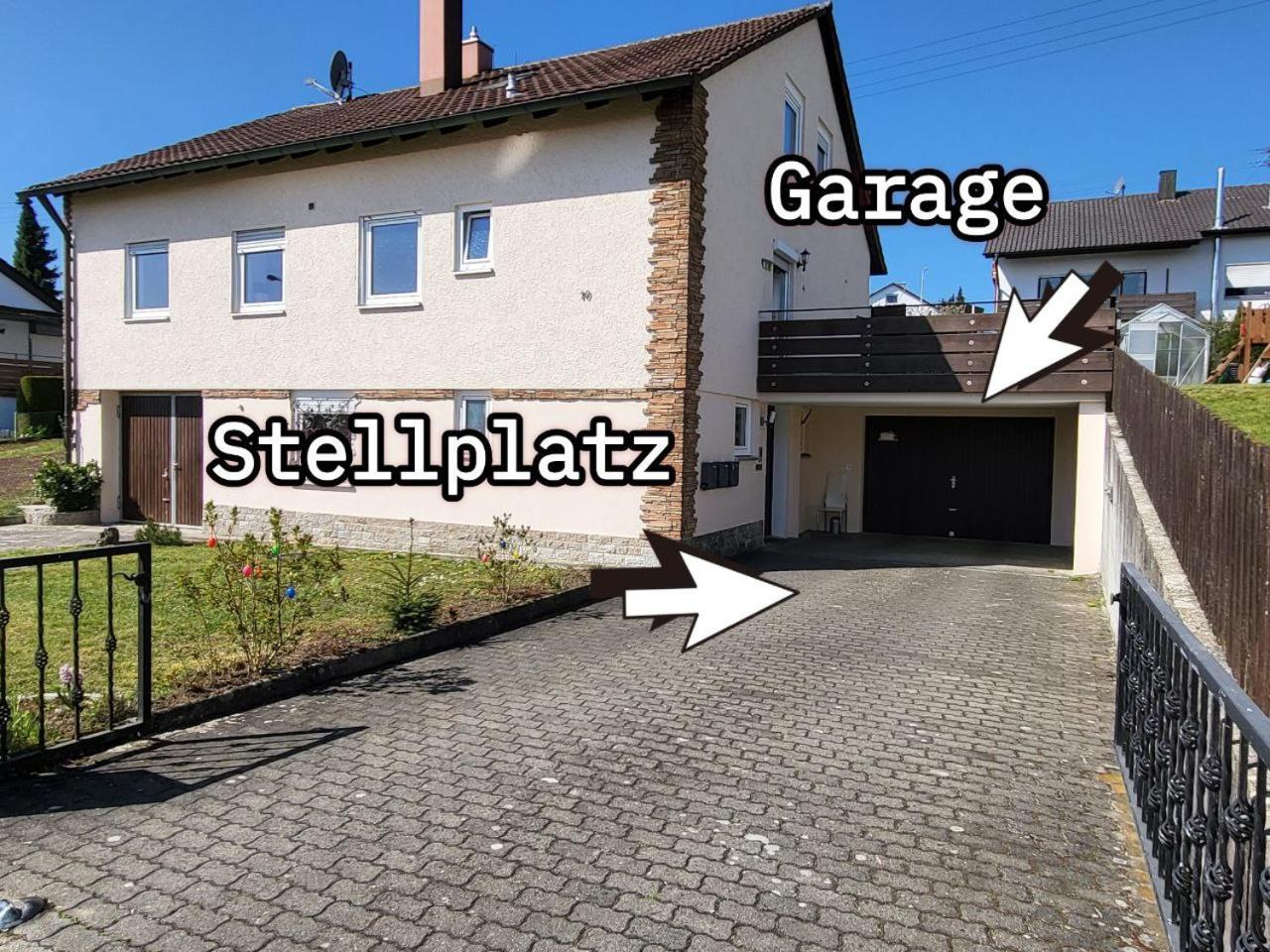Ferienwohnung Naehe Legoland Mit Grossem Garten Und Terrasse Sontheim an der Brenz 外观 照片
